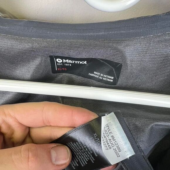 Marmot Women's PreCip® Eco Pro Rain Jacket Olive Size XL - Picture 7 of 7